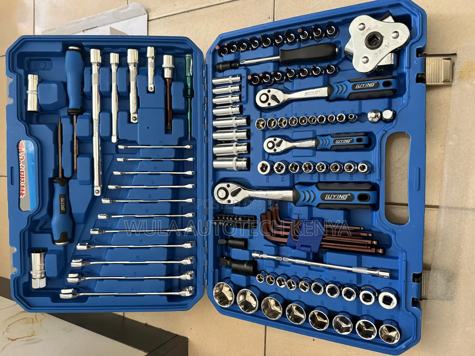 Heavy Duty 121 Pieces Tool Box Set