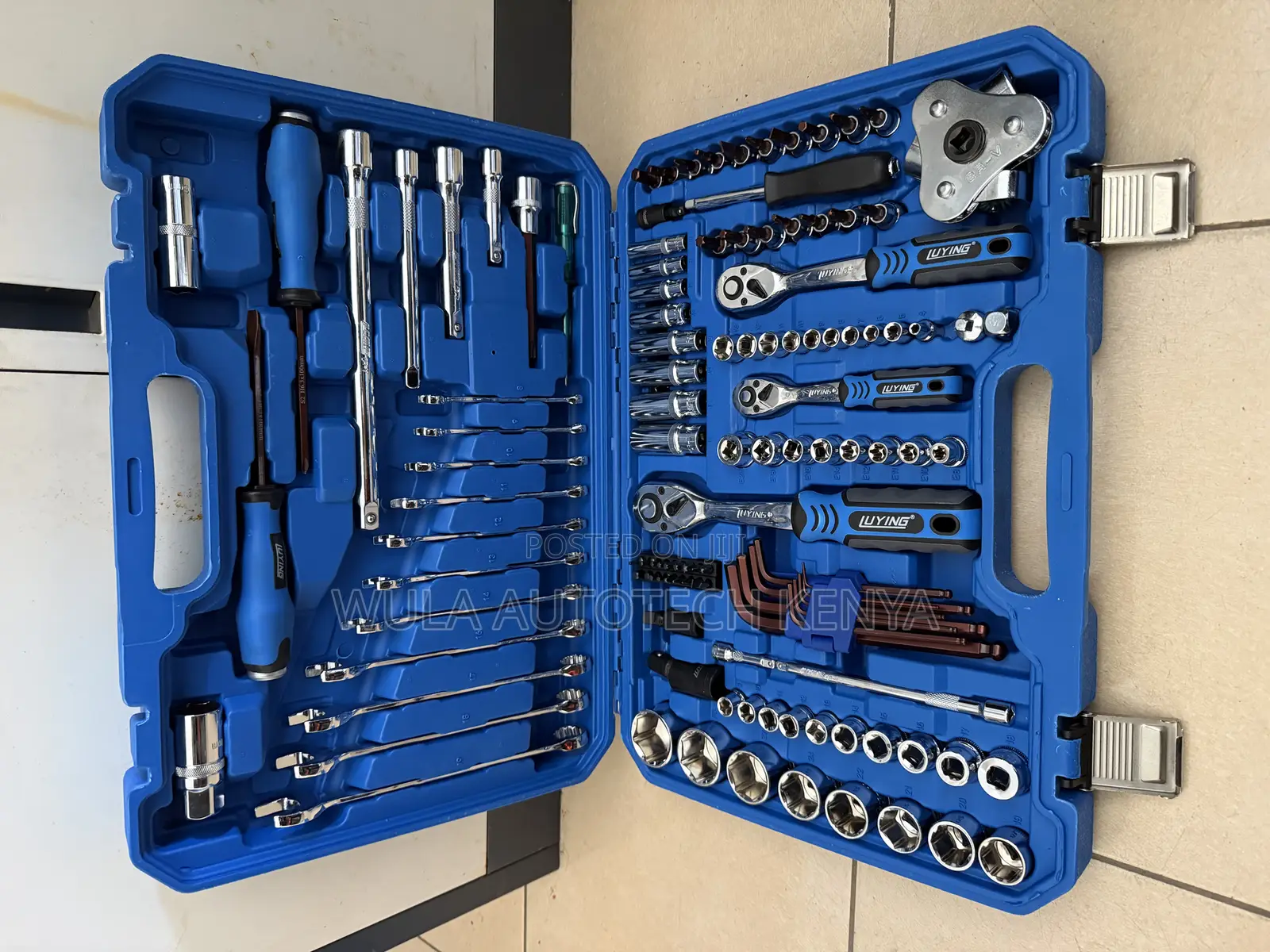 Heavy Duty 121 Pieces Tool Box Set