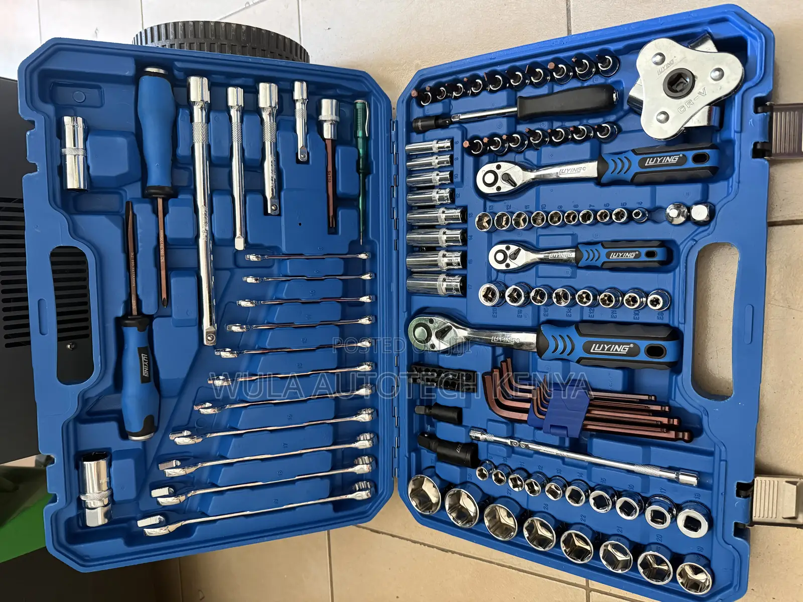 Heavy Duty 121 Pieces Tool Box Set