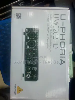 U-Phoria Umc202hd Behringer 2x2, 24-Bit/192 KHZ Usb Audio Interface