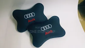 2pcs Audi Branded Neck Support Seat Cushions