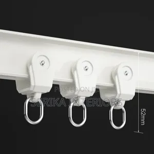 Bendable Curtain Rails Environmental Friendly Germs Free Curtain Rails