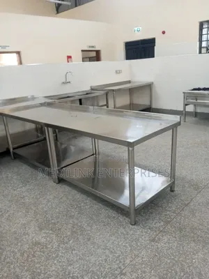 Stainless Steel Commercial Kitchen 4*2 Kitchen Working Tables