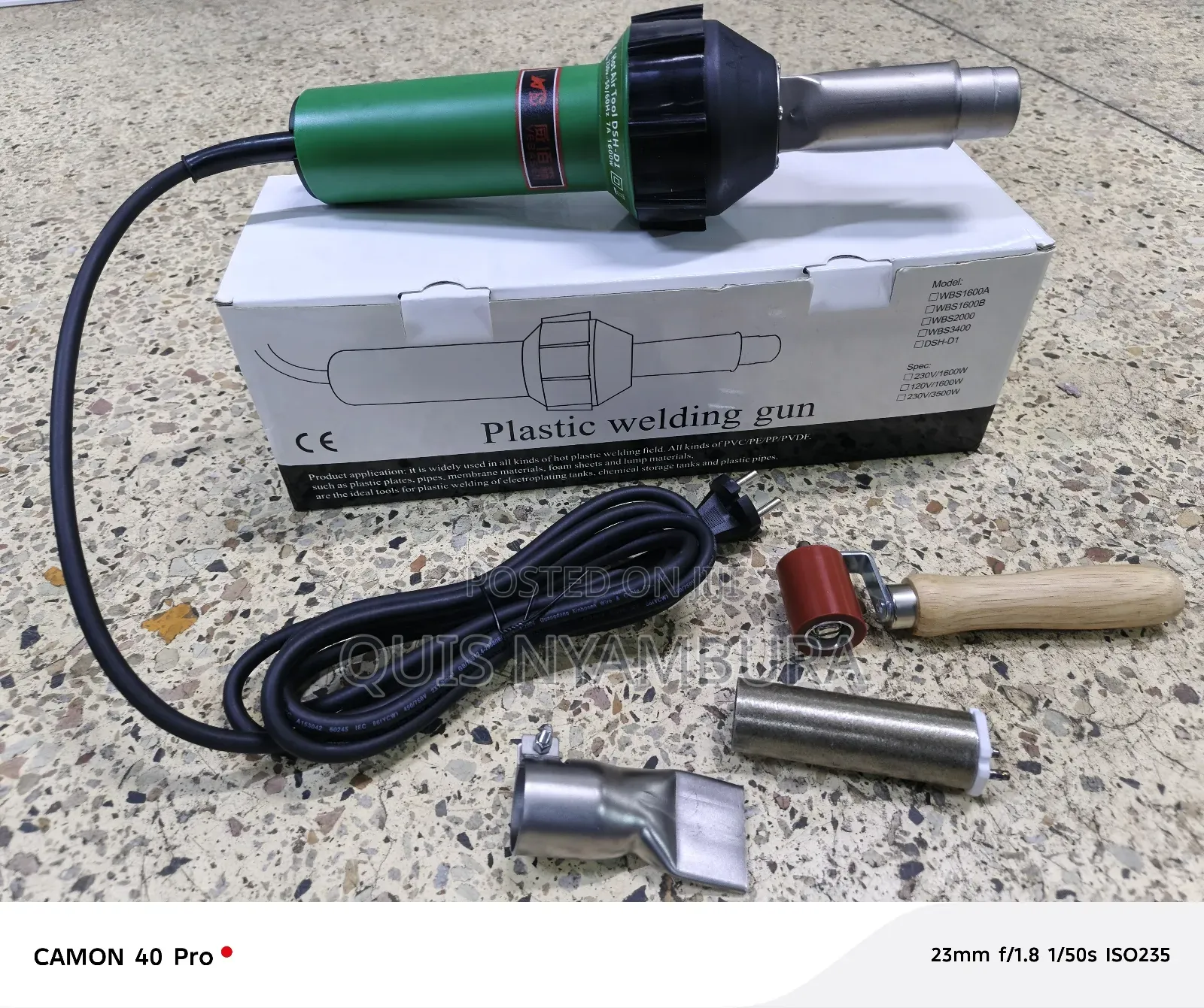 Plastic Welding Gun/ Electric Tent Welding Gun Machine