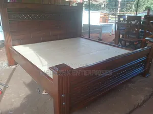 Walnut Mahogany 6*6 King Sized Beds