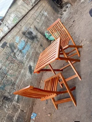 Foldable Chairs Two Seater Camping Set