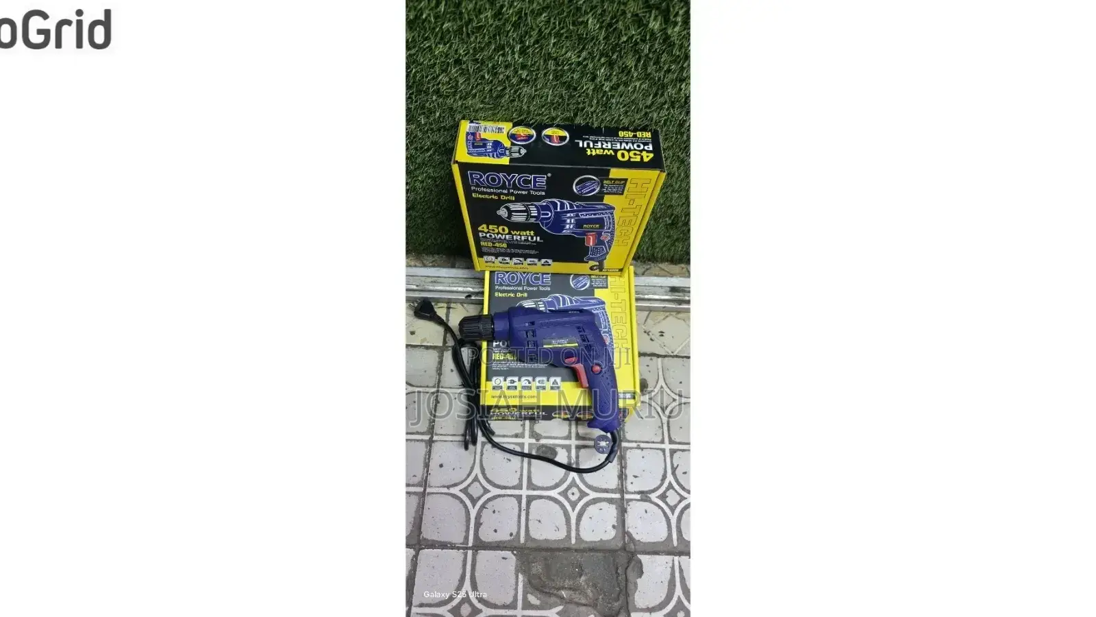 Royce 450 Watts Electric Hand Drill”