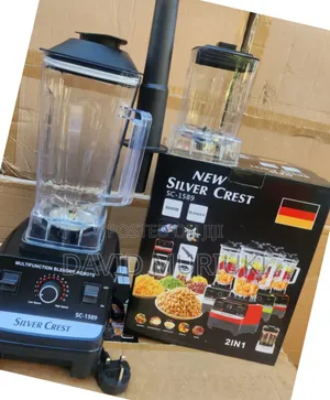 8500 Watts Silver Crest Commercial Blender