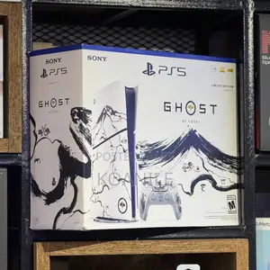 Ps5 Slim 1tb Ghost of Yotei Black Limited Edition Bundle (With Game)