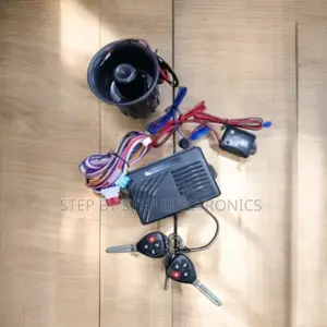 Anti-Theft Universal Vehicle Burglar Alarm System With Two Flip Keys