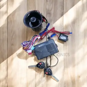 Heavy-Duty Universal Car Anti-Theft Alarm Kit With Two Remotes