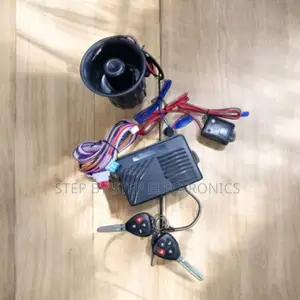 Advanced Secure Car Security System With Flip Keys and Loud Siren