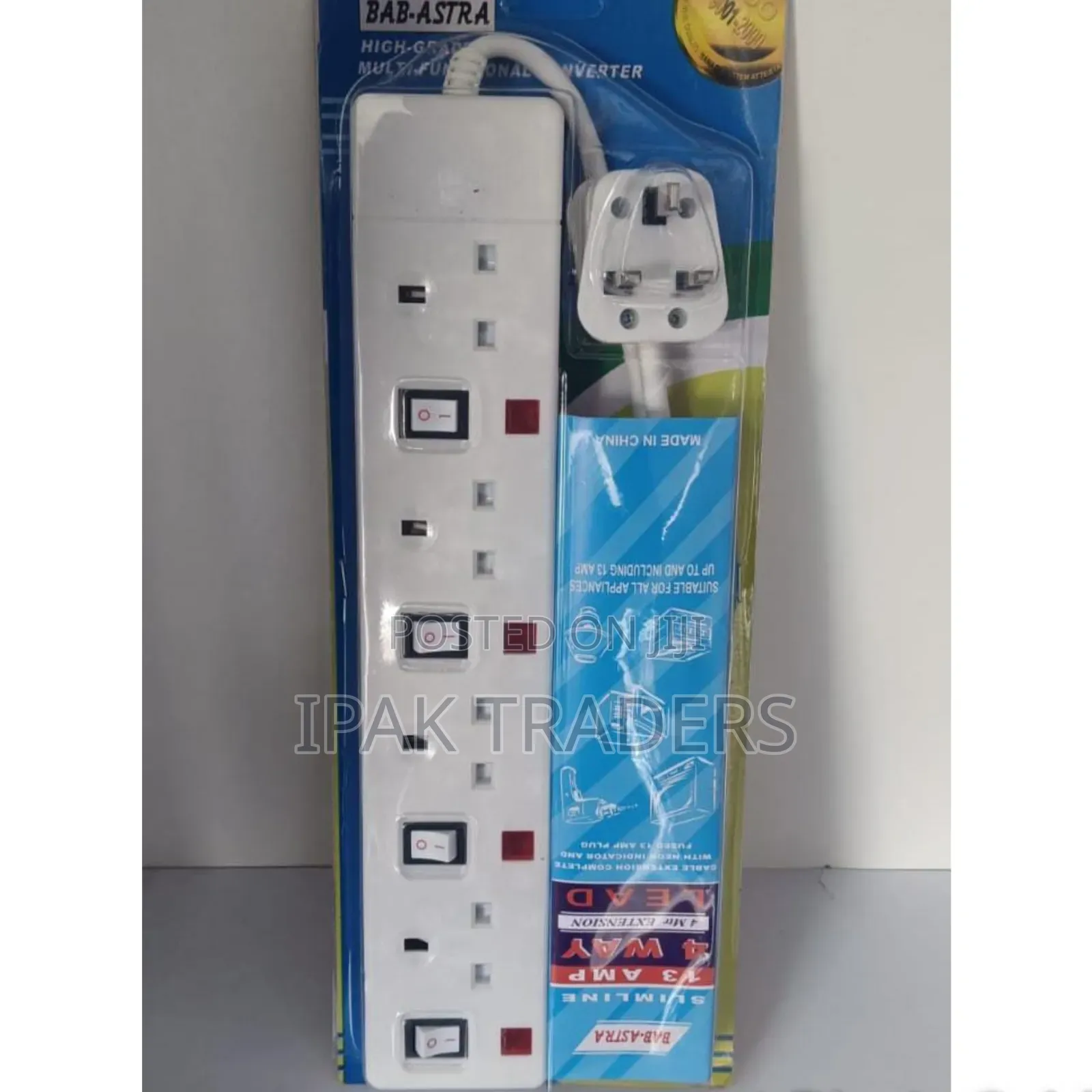 Bab Astra 4 Way Extension Cord