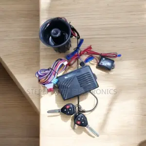 Stable Performance Car Alarm System With Dual Flip Keys and Loud Siren