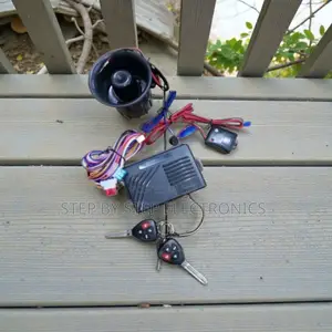 Advanced Plug Play Car Alarm System Kit With Dual Flip Key Remotes