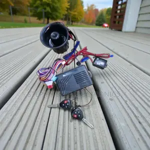 Easy Install Universal Car Alarm System With Loud Siren and Flip Key