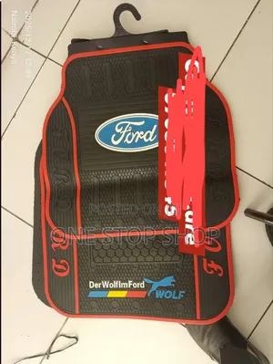 5pcs Ford Branded Rubber Mats