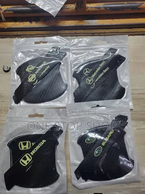 Nissan,Honda, Subaru,Mercedes Door Handle 8pc Set Carbon Wrap Sticker