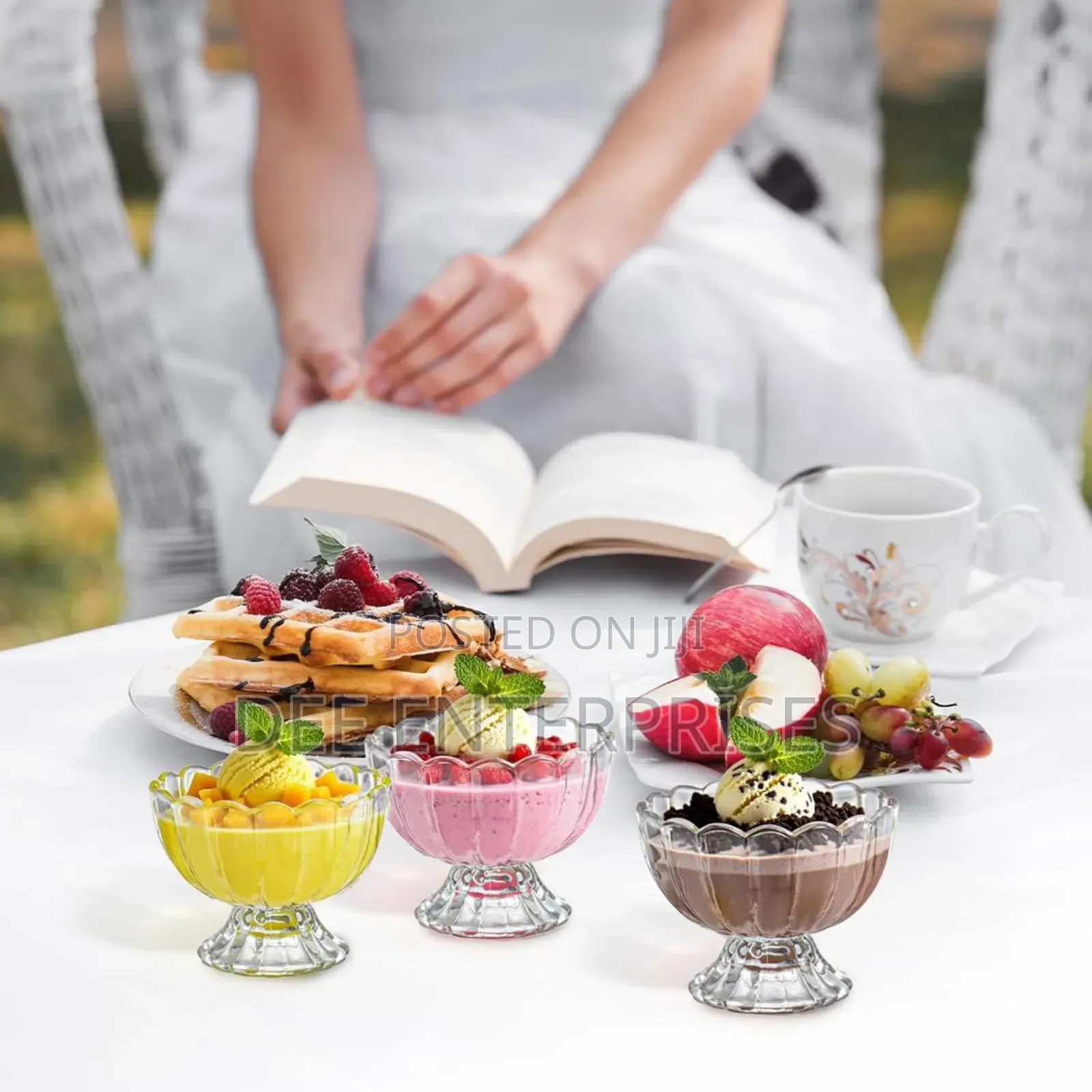 3pc Set Dessert Glass