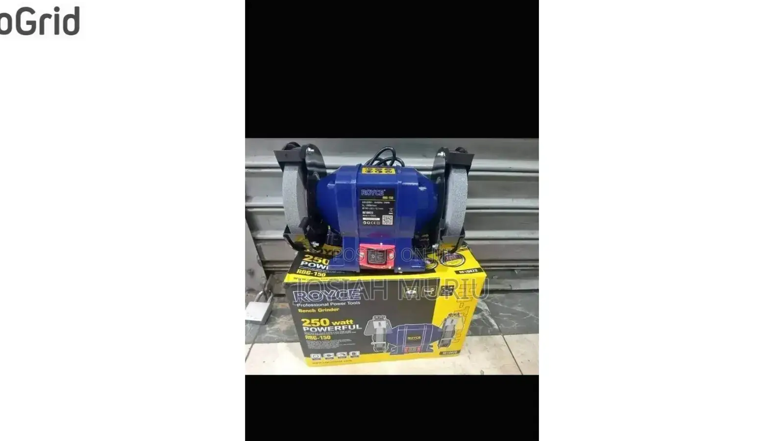 Royce Bench Grinder 250 Watts