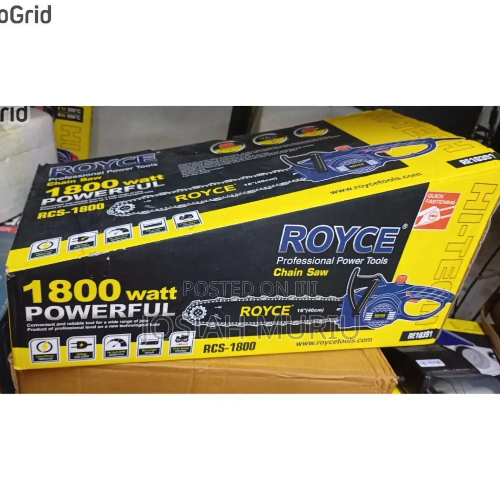 Royce Chainsaw 1800w