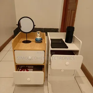 Minimalist Wooden Bedside Table With Drawer