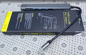 8 in 1 Type C Adapters Compact and Portable