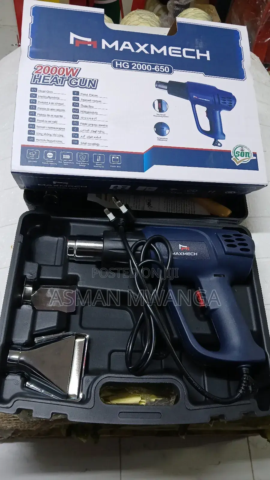 Heat Gun 2000w