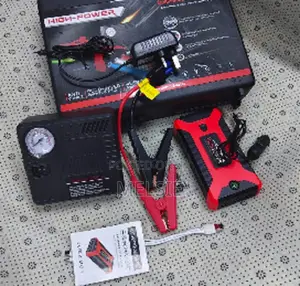 Car Jumpstarter Kit With Air Compressor Car Jump Starter