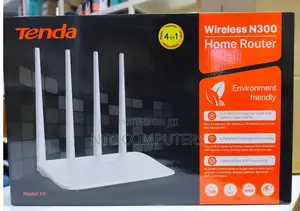 Tenda F6 – 4-in-1 Wireless N300 Router
Strong • Stable • Wide Coverage