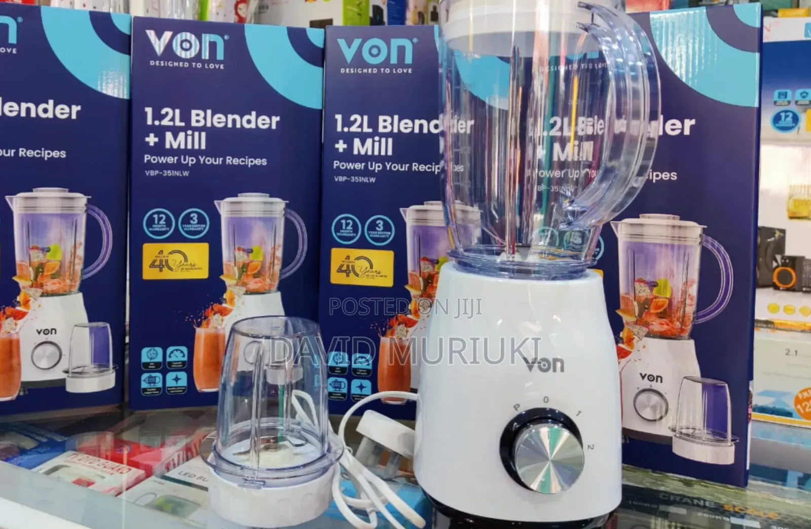 Von 2 in 1 Blender 350w