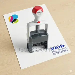 Custom Rubber Stamps – Clean Finish