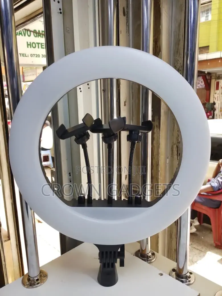 14′′ Rl-14 Led Soft Ring Light Kit With Adjustable Tripod Stand