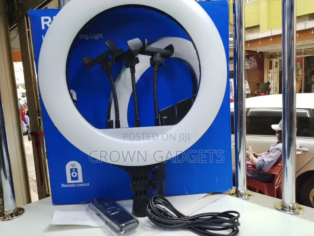 14′′ Rl-14 Led Soft Ring Light Kit With Adjustable Tripod Stand