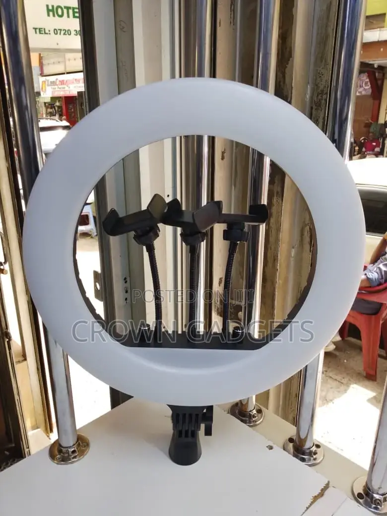14′′ Rl-14 Led Soft Ring Light Kit With Adjustable Tripod Stand