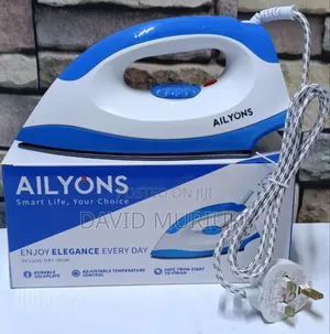 Ailyons Hd-198a Electric Dry Iron Box White Blue