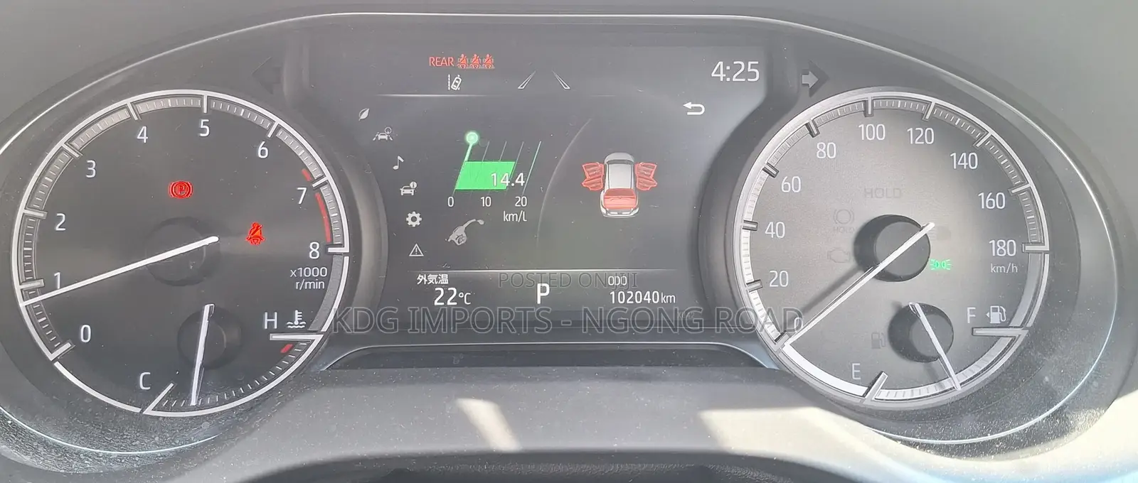 Toyota Harrier 2020 Matt Black
