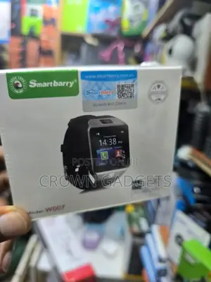 W007 Smartwatch With Camera, Sim Card Fitness Functions