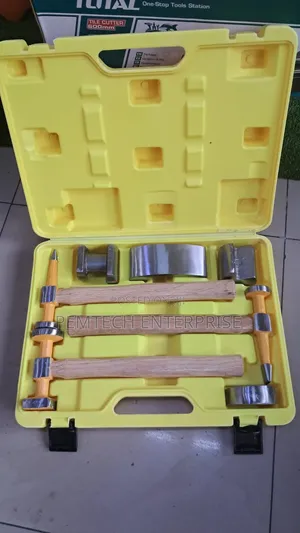 Auto Body Repair Hammer and Dolly Tool Set.