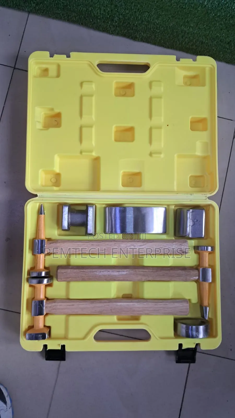 Auto Body Repair Hammer and Dolly Tool Set.