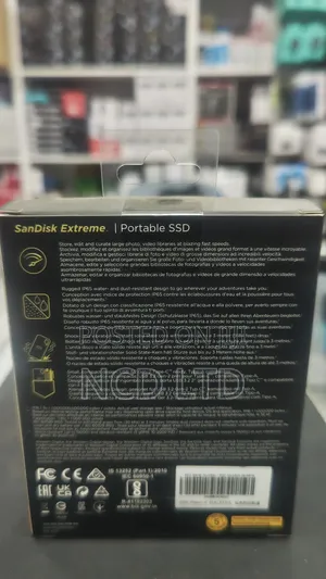 Sandisk 2tb Extreme Portable External SSD - Up to 550mb/S - Usb-C