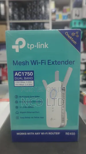 Ac1750 Wi-Fi Range Extender Re450