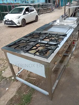Do You Want Quality? We Fabricate Combined Gas Cooker–Commercial Grade