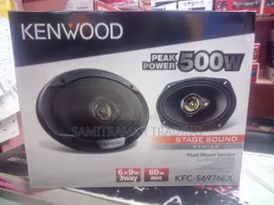 KFC-S6976ex Kenwood 6"X9" 3-Way Coaxial in-Car Speakers 500w Max