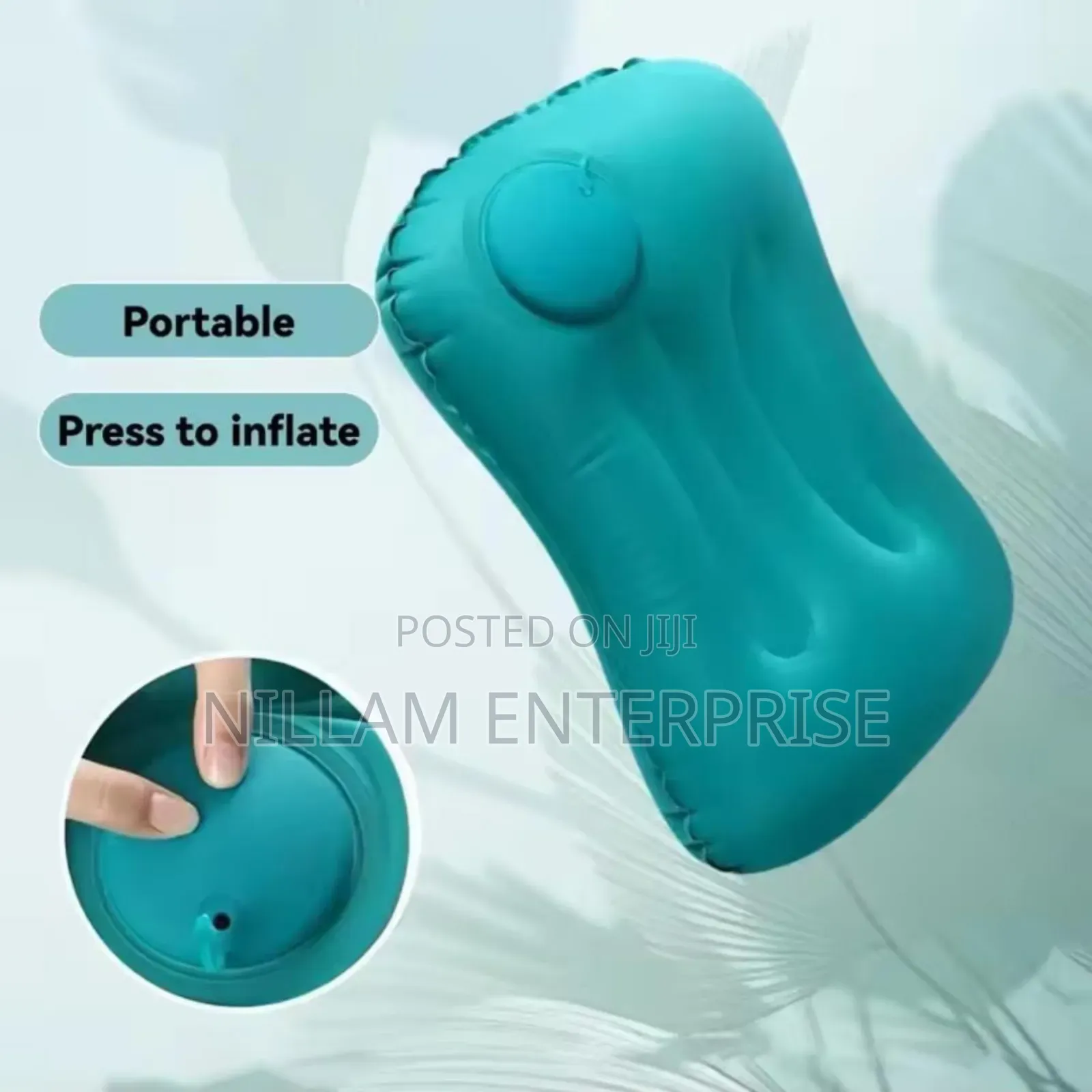 Compressible Inflatable Pillows,