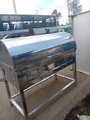 Stainless Steel Barbeque Meat Grill.