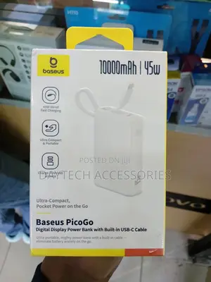 Baseus Picogo 45w 10000mah Digital Display Power Bank