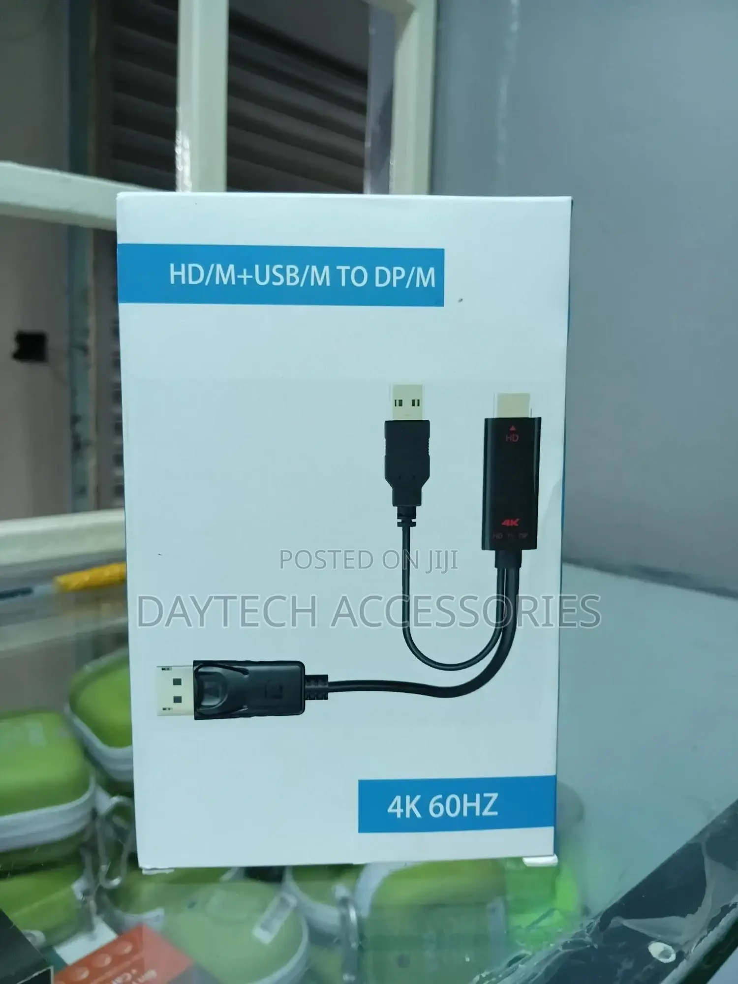 Hdmi to Displayport Cable Adapter/Converter With Usb Power.