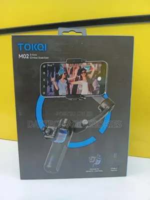 Tokqi M02 Ai Handheld 3-Axis Gimbal Stabilizer for Phone Vlog Gimbal.