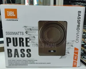 JBL Underseat 
5500 Pure Watts.